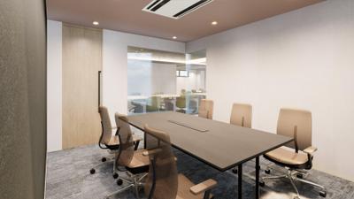 会議室３Dデザインおよび内観パースを作成させて頂きました