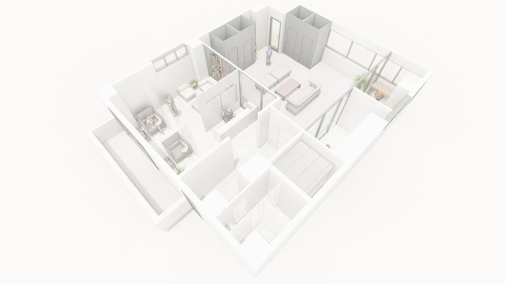 3dフロアマップの表現を追加しました