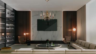 Photorealistic relaxing roomデザインおよび３Ｄパースを製作させていただきました