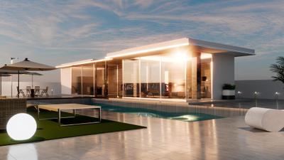 weekend houseの外観デザイン及び３Dヴィジュアライズをさせていただきました
