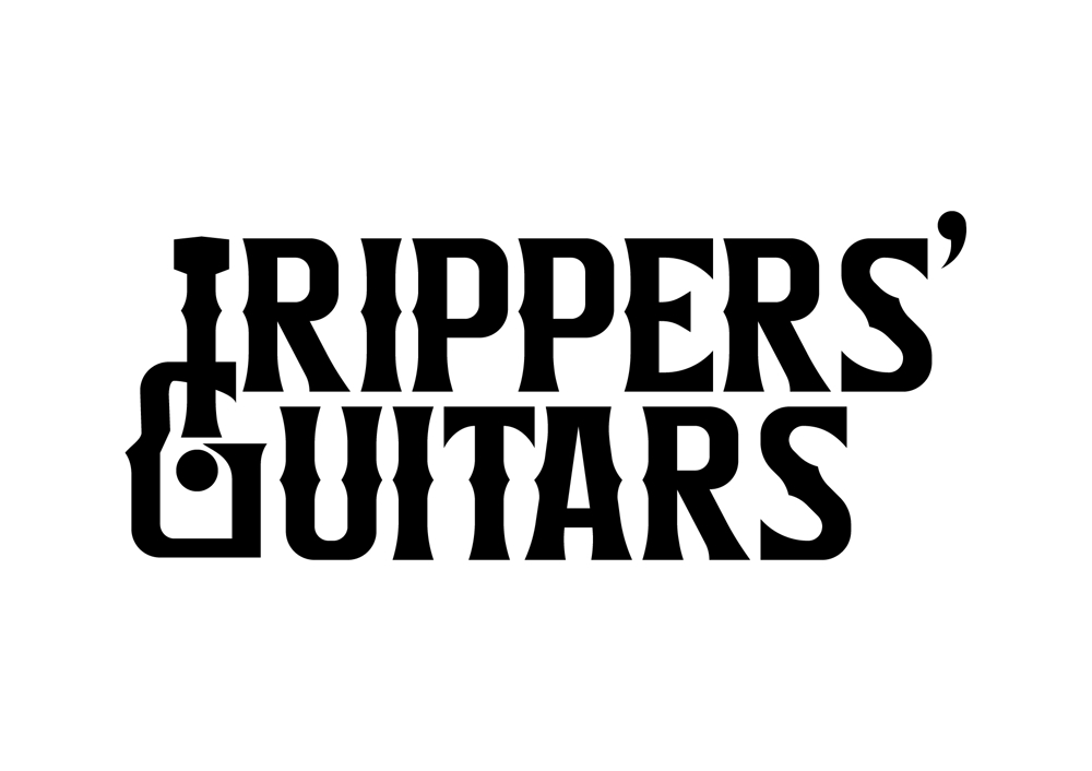 ギターショップのロゴをデザインしました