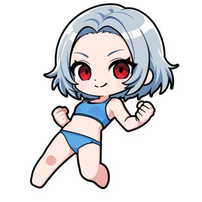 オリジナルキャラクターアピール用の画像を作成ました