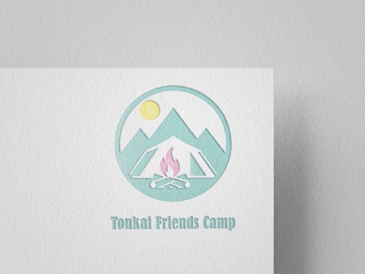 キャンプ施設運営及びイベント企画事業者様のロゴを作成しました