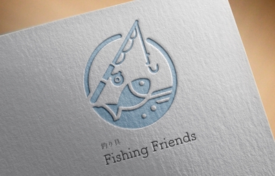 釣り具屋さんのロゴを制作致しました