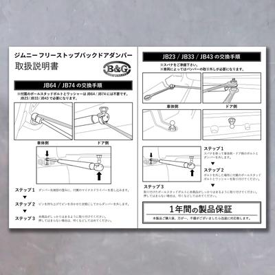 車のパーツのイラスト付き取扱説明書を制作致しました