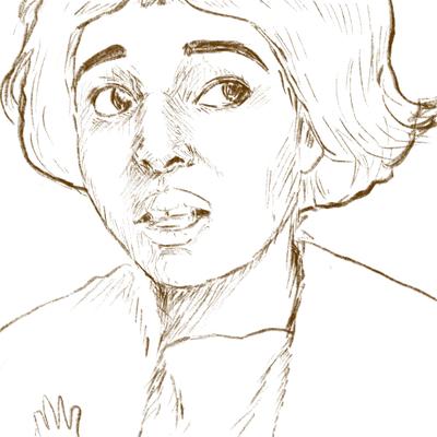 似顔絵描きました