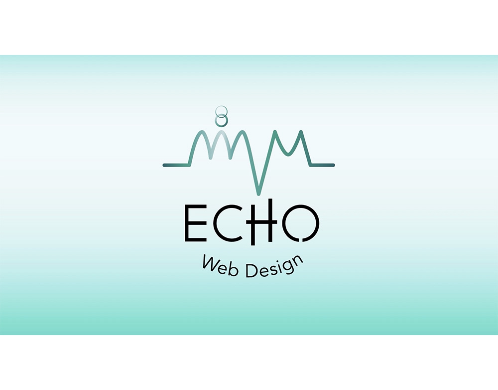 Echo WebDesign様　ロゴアニメーション制作しました