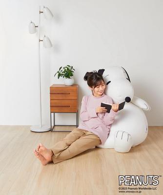 ヨギボーのスヌーピーのモデルをしました