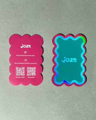 joze様のショップカードを制作しました