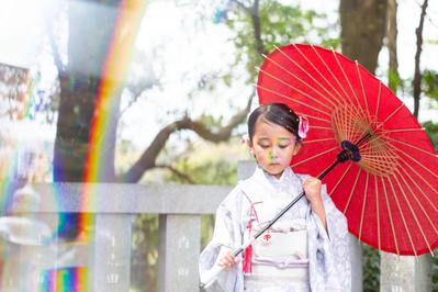 神鳥前川神社で七五三撮影ました