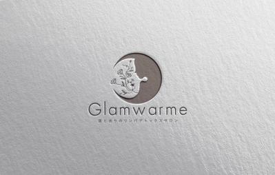 Glamwarme様のロゴをデザインいたしました