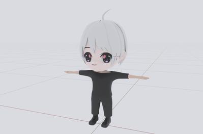 Blenderを使用したキャラクターモデリングました