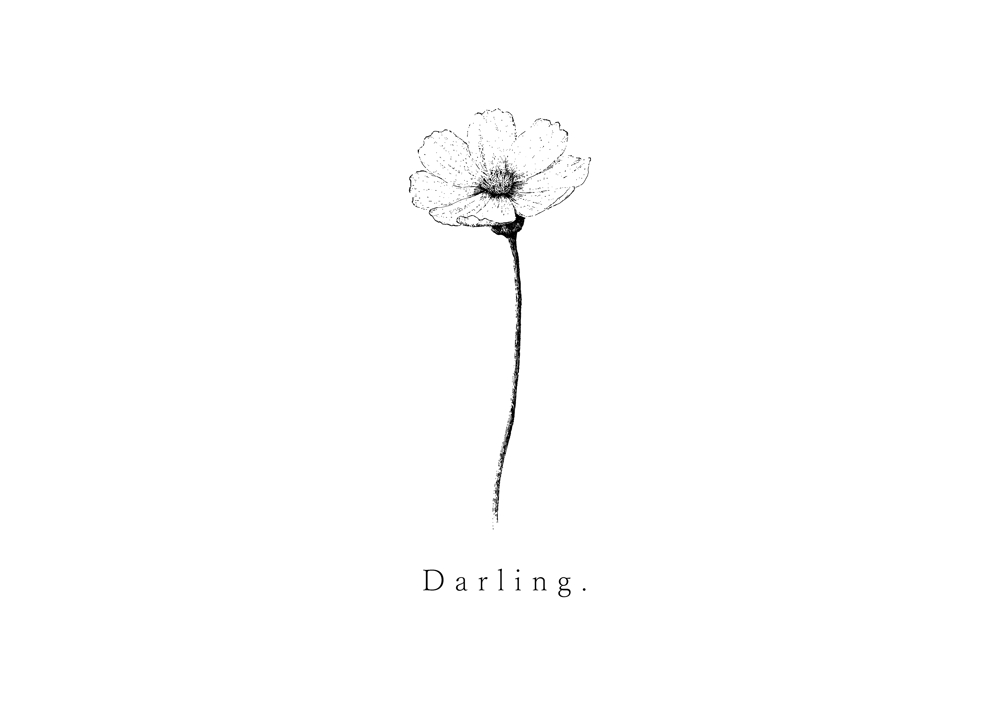 「Darling」のロゴマークを制作致しました