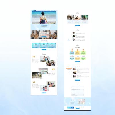 ヨガスタジオのホームページを制作しました