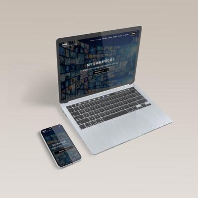 Funside. NFT販売フラットフォーム制作ソリューションのwebサイトをSTUDIOで制作しました