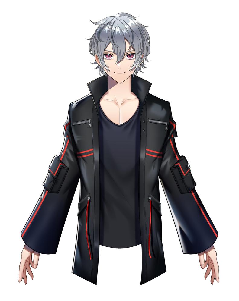 Vtuberのパーツ分け済みイラスト制作を制作しました