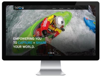 GoPro University の新サービスの提案とアートディレクションをしました