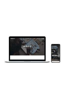 釣り具製品の事業サイトを作成させていただきました