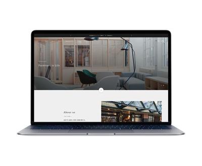 家具のECサイトを制作しました