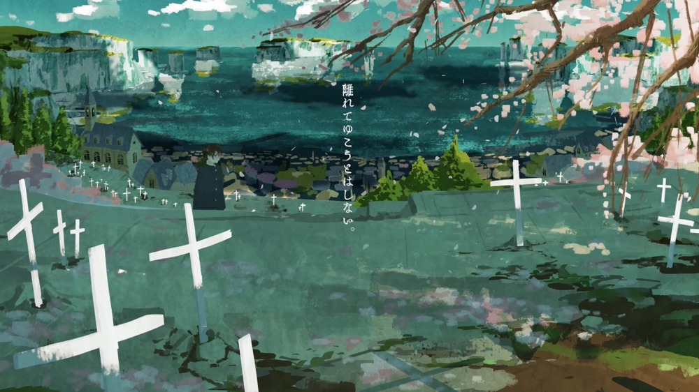 梶井基次郎「桜の樹の下には（抜粋）」MV風映像を作成しました