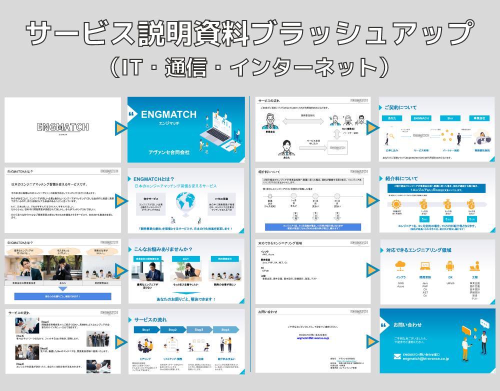 エンジニア向けの人材サービス紹介資料をブラッシュアップしました