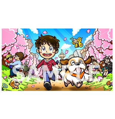 MV一枚絵のイラストを作成しました
