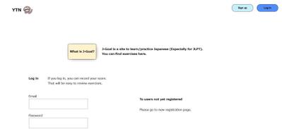 日本語学習サイトを作成しました