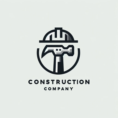 建設業のロゴを作成しました