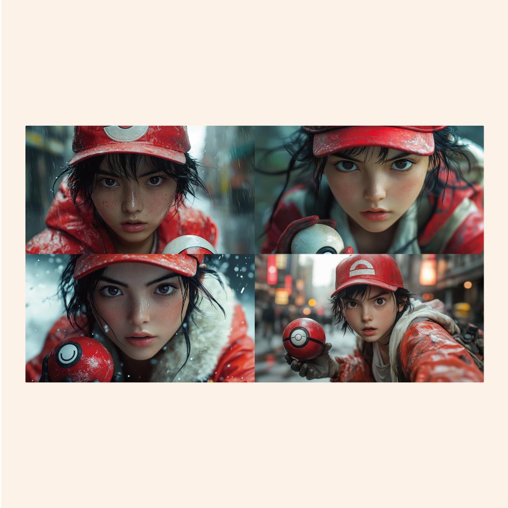 Midjourneyでの画像生成をました