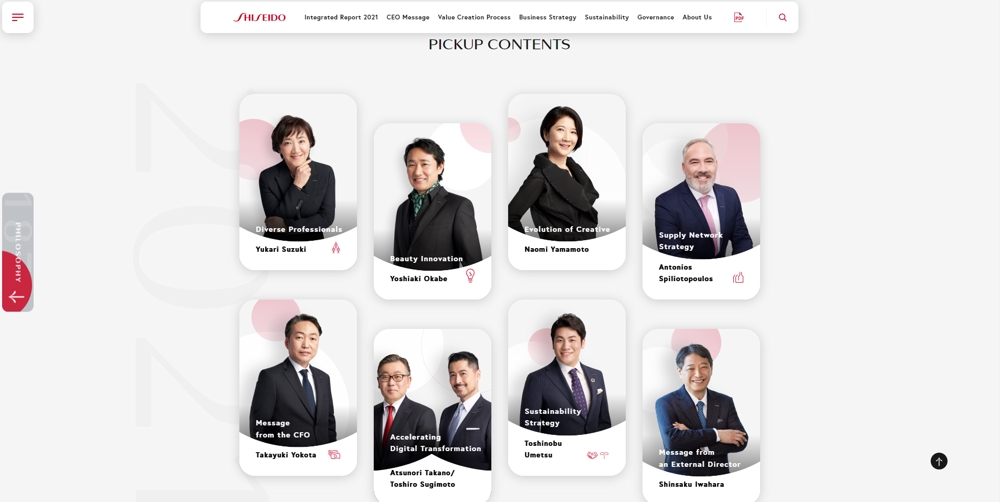 Integrated Report 2021 | Shiseido Companyました