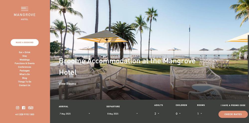 Broome Accommodation - Mangrove Hotel ました