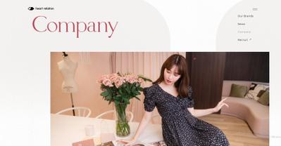  株式会社ハートリレーション コーポレートサイト構築ました