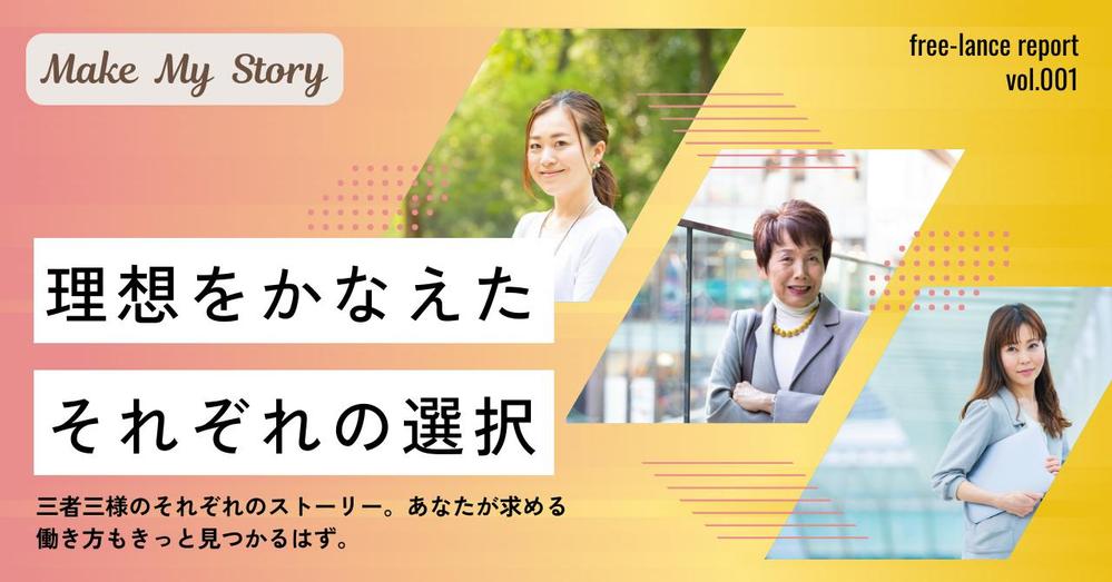 Wordpressで構築したポートフォリオサイトです。アイキャッチ画像はCanva Proで作成しました