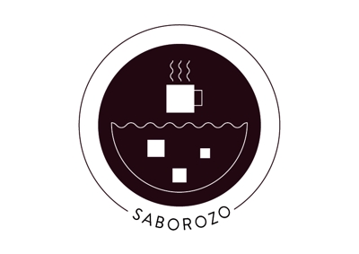 【ロゴ】カレーとコーヒーがおすすめのカフェのロゴを作成しました