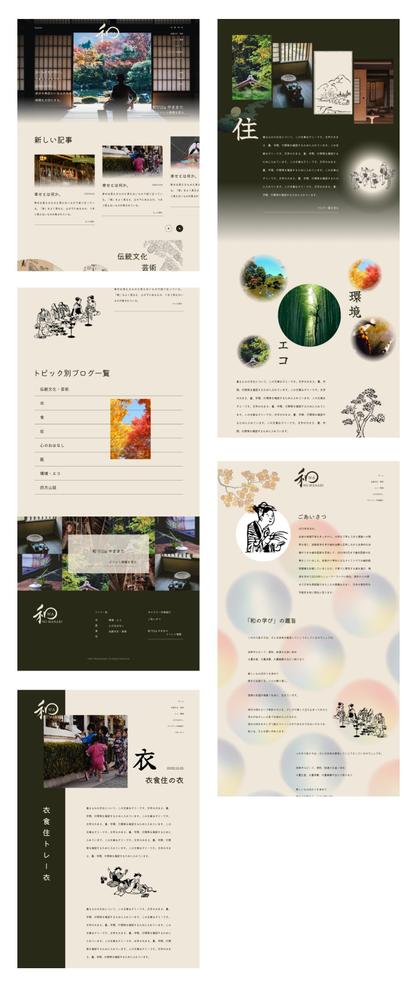 英語・日本語のブログサイトを作成しました