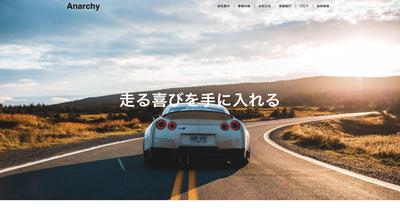 WordPressテーマを使用して作成しました