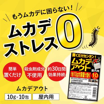 【商品画像】ムカデ忌避剤の商品画像を制作しました
