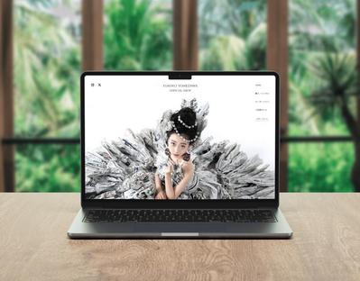 ファッションアーティスト様公式サイトを制作いたしました