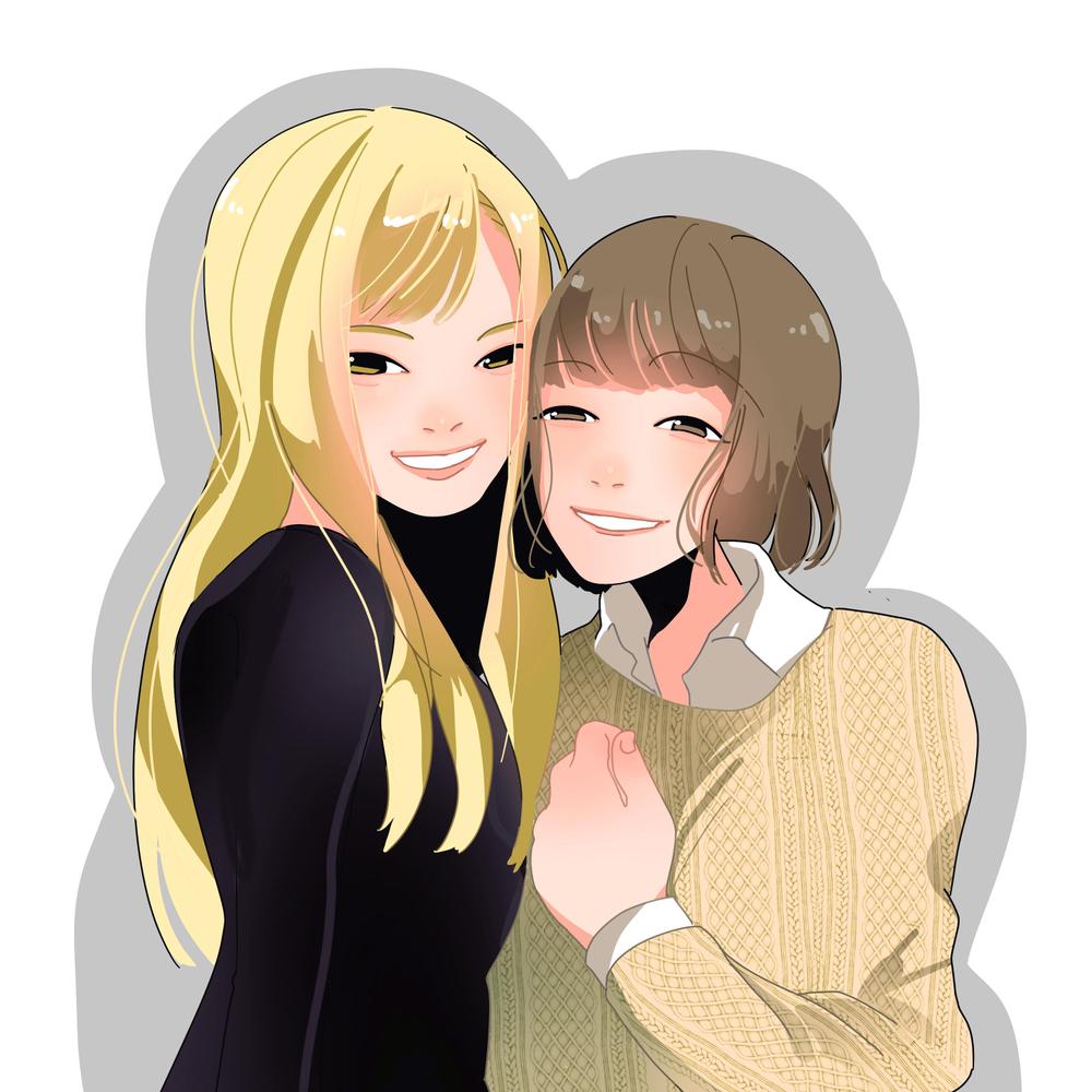 リアルすぎない、とってもキュートな似顔絵をまとめました
