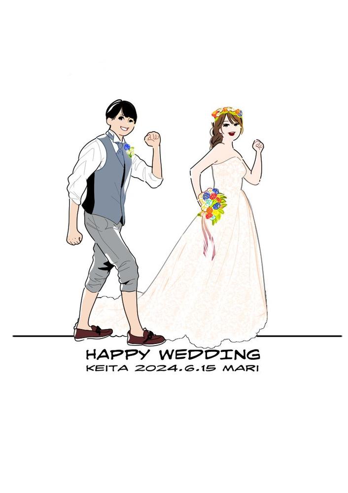 ポップなテイストも描けるのでサンプルにまとめました