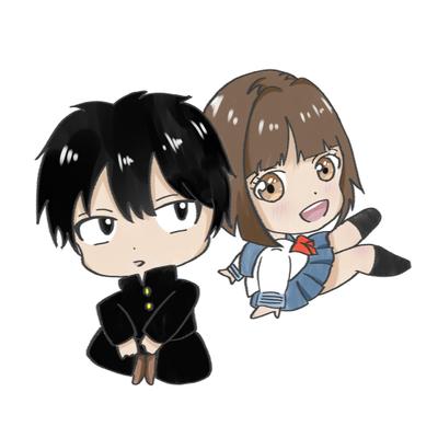 デフォルメイラストのサンプルました