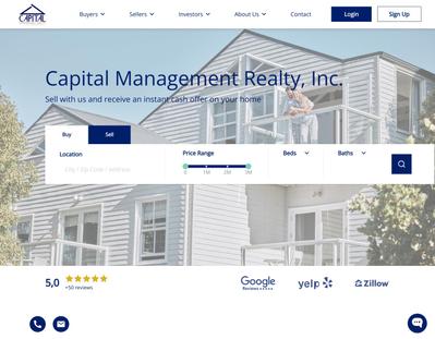 MVP CM Realty leads ウェブサイト を開発しました