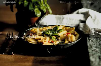 洋食レストランのHPを制作しました