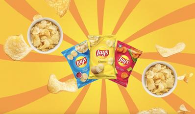 ポテトチップスの広告動画を海外風に作成しました