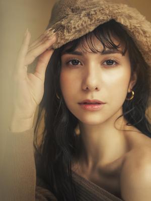 プロフィール写真として撮影しました