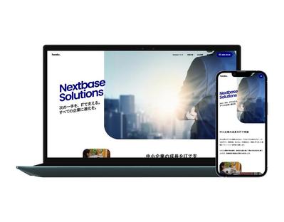 【Studio】IT企業系のコーポレートサイトを制作しました