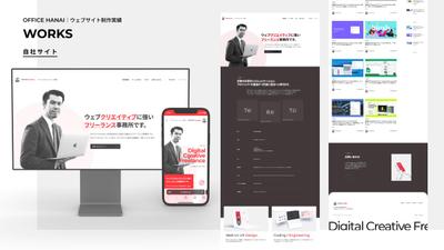 私自身のフリーランス・個人事業のウェブサイトを制作しました