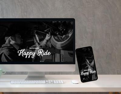 車屋さんの雰囲気に合わせたスタイリッシュなWebサイトを制作しました