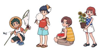 立ち絵を制作しました