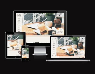 カフェのワードプレスサイトをコーディングしました